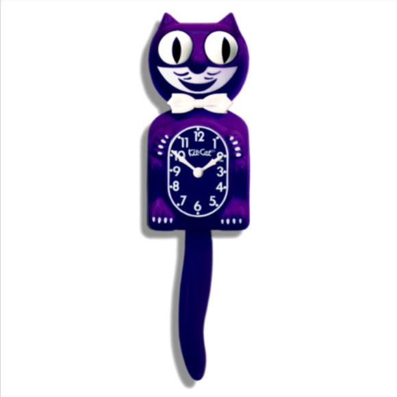 Urban Outfitters Other - RETIRED Urban Outfitters Ultra Violet Kit-Cat Clock LAST ONE!